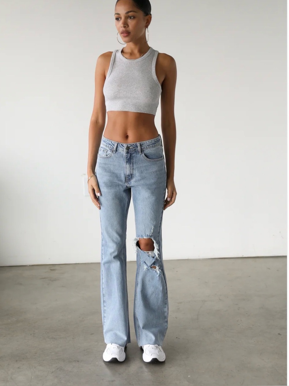 Dogma denim high rise flare jeans